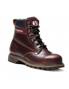 V12 Boulder V1236 Classic Mahogany Leather Boots Footwear
